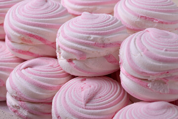 pink sweet marshmallows