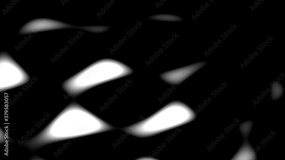 Poster soft bubbles warping liquid blobs mask