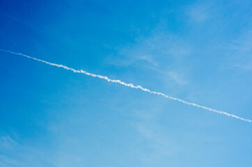 plane in the sky