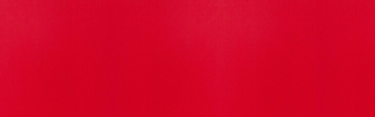 Panorama of Bright red plastic wall panels  texture and seamless background