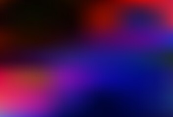 Fototapeta premium Dark Blue, Red vector blurred bright texture.