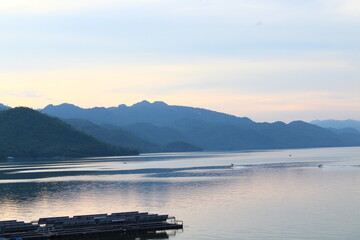 lake in the mountains