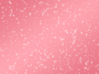 雪のピンク色の背景素材