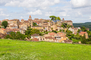 View of Belves, France