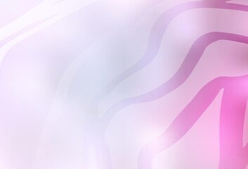 Light Pink vector abstract blurred background.