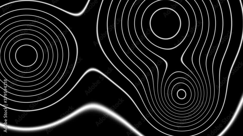 Aufkleber wobbling amorphous blob mask squashing squish