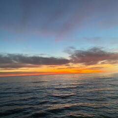 Fototapeta premium sunset over the sea