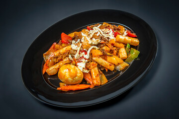 Korean Tteok Bokki With Meat