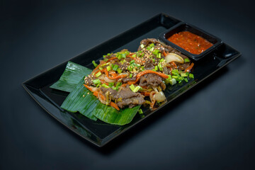 Korean Bulgogi Beef With Spicy Sauce