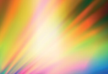 Light Multicolor vector abstract bright template.