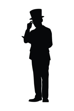 recommend clip art: Standing man silhouette