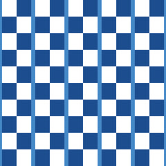 Vector seamless pattern texture background with geometric shapes, colored in blue, white colors.