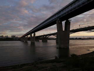 bridge over the river