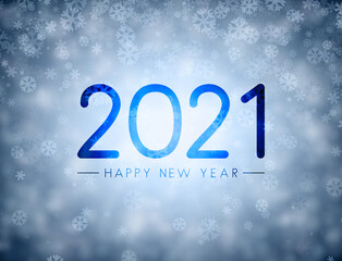 2021 sign on misted glass.