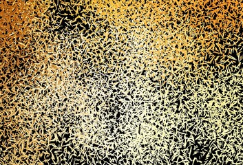 Dark Orange vector template with repeated sticks.