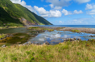 Obraz premium Faja of Caldeira de Santo Cristo