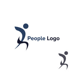Illustration Vector Graphic of People Logo