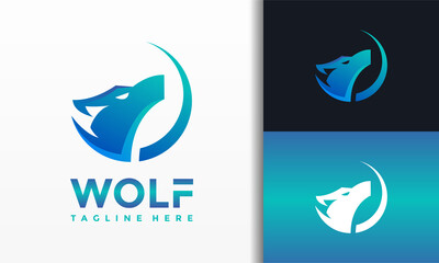 creative wolf logo © Hasim