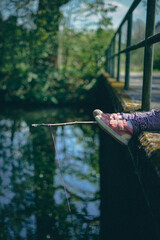 Angelausflug mit Kindern