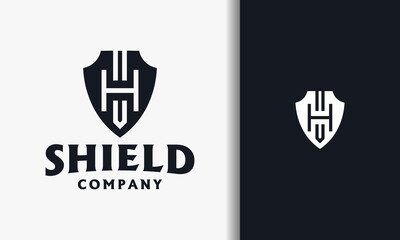 letter H shield logo
