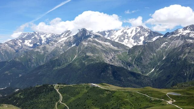 Timelaps du Mont-Blanc