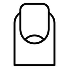 Nail Care Concept Vector Icon Design, Beauty and cosmetic products Symbol on White background, Manicure Salon Sign