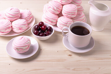 pink marshmallows