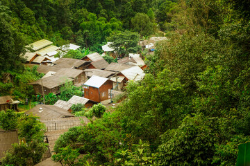 Mae Kam pong village, Mae kam pong A small village in the valley and an eco-tourism attraction, Chiang Mai, thailand