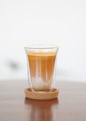 A Glass of iced coffee