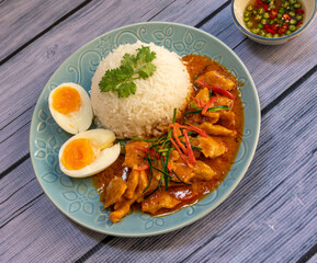 Thai Food Mixes Soups Rice 