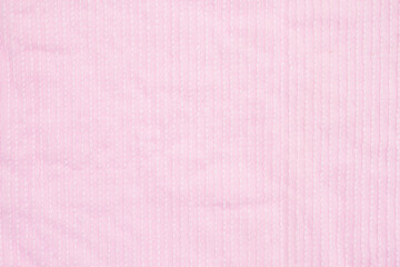 Pale pink plush lined fabric background