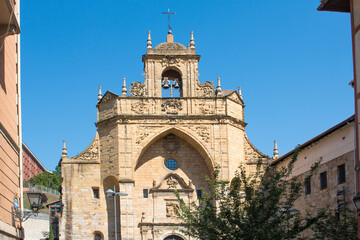 Fototapeta na wymiar Church in Bilbao (in Spanish Iglesia de San Nicolás Bilbao) Northern Spain Province of Biscay