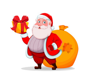 Merry Christmas and Happy New Year. Santa Claus