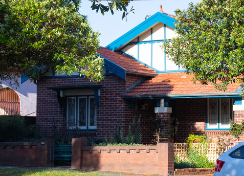 Suburban Californian Bungalow House In Sydney NSW Australia 