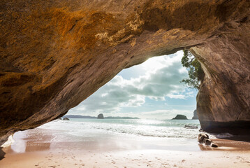 Cathedral beach