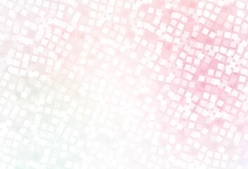 Light Pink, Yellow vector pattern in square style.
