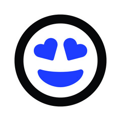 Grinning heart with smiling face emoji