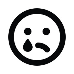 Very Upset Sad Crying Emoji Emotico