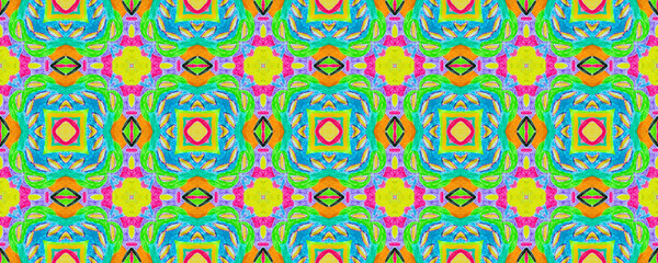 Patterns Ornament. Mexican Rug. Sicily Fabric. 