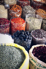 The Spice Souk in Dubai, United Arab Emirates