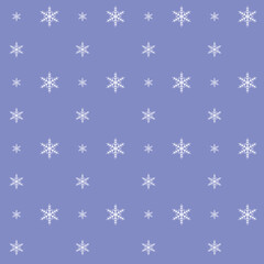Vector seamless background with snowflakes, winter pattern, Christmas background for greeting cards, invitations, congratulations, websites and print.