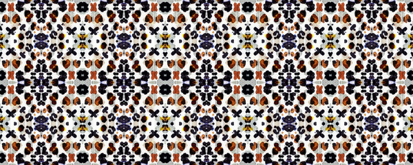 Print Skin Animal. Swimsuit Pattern. Watercolor 