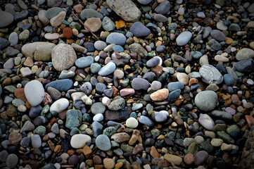 stones on the beach