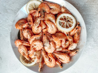 shrimp in a bowl