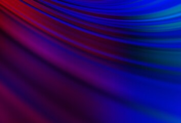 Dark Blue, Red vector abstract bright pattern.