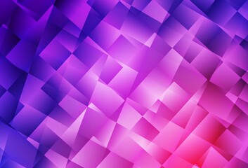 Light Purple, Pink vector layout with lines, rectangles.