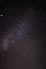 Obraz na płótnie Canvas Stars over a nebula