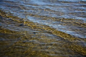waves on the beach