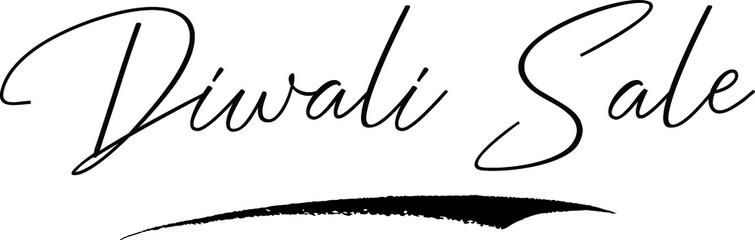 Diwali Sale Handwritten Font Calligraphy Font For Sale Banners Flyers 
and Templates