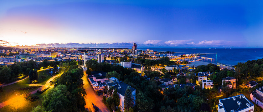 Gdynia panorama z Kamiennej G&oacute;ry
